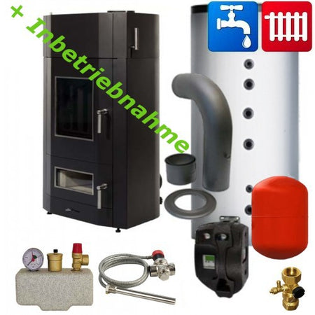 Wasser Holzvergaserofen JUPO Lohengrin Juratherm 18,5 kW Hygiene SET-3