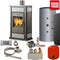 Kaminofen wasserführend Klima CS 15kW Edilkamin Basic komplett Set