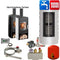 Aquaris wasserführender Kaminofen 366.15-WT - hygiene komplett Set