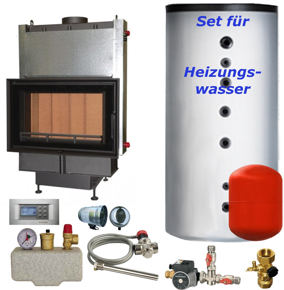 Wasserkamin Aquatic WH 750 14,5 kw BEF Home Set 1