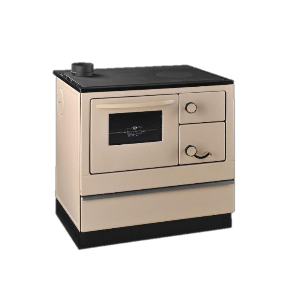 Thorma | Holzherd | Ökonom85/Fikodeluxe | Links| cappuccino | 7 kW