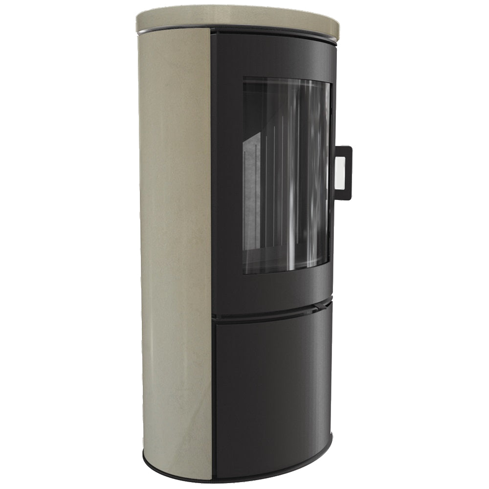Kratki Kaminofen Koza AB S/DR/CREMA/BLACK links | klimaworld.com