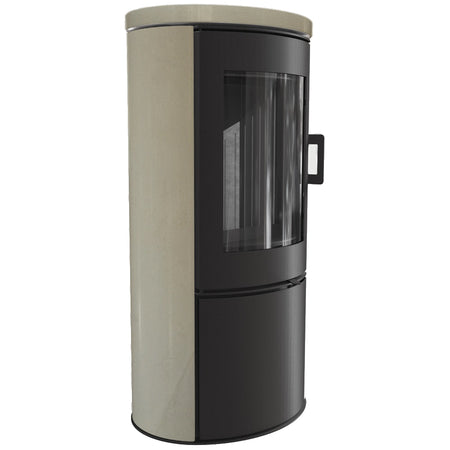 Kratki Kaminofen Koza AB S/DR/CREMA/BLACK links | klimaworld.com