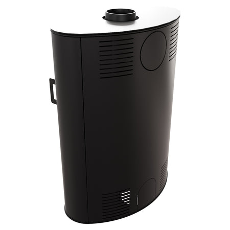 Kratki Kaminofen Koza AB S/2/BLACK | gebogene Scheibe | 10 kW
klimaworlv.com