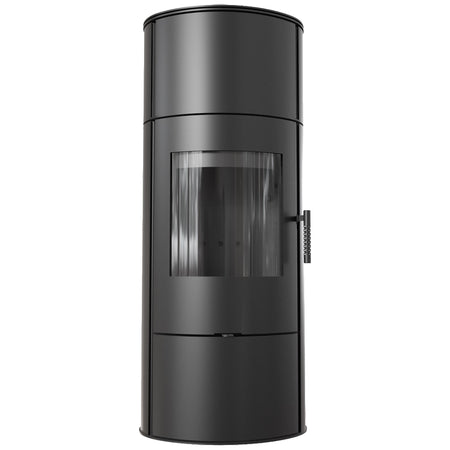 Kratki Kaminofen Koza Rollo Black Front | klimaworld.com