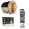 Sentiotec Sauna Komplettset Kuusi 220 | Saunaofen ARI | 6 Pers.