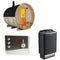 Sentiotec Sauna Komplettset Kuusi 240 | Saunaofen 100 E | 6 Pers.
