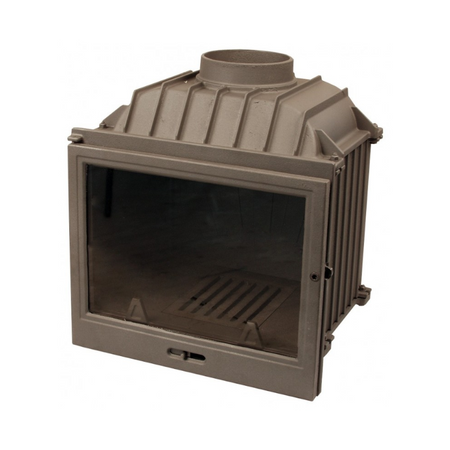 KRETZ | Kamineinsatz L 53 | gerade Scheibe | Gusseisen | 7 kW ➔ klimaworlv.com