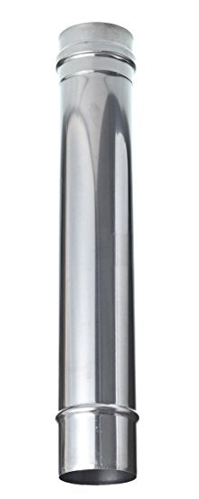 Pelletrohr Verbindungsleitung Längenelement DN 100mm 1000mm