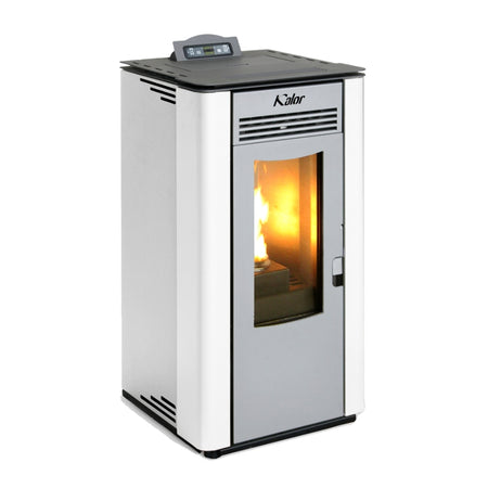 KALOR Pelletofen Perfecta Lara 12C weiss | klimaworld.com