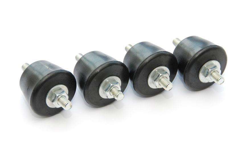 4 x Schwingungsdämpfer konisch für Klimaanlagen | 45x32 mm