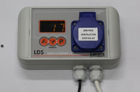 LDS V1 -Automatischer Triac-regler der Ventilatordrezahl mit Display
