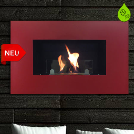 Biokamin Bio-Ethanol Wandkamin Leonardo