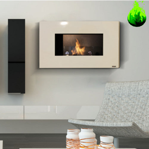 Biokamin Bio-Ethanol Wandkamin Leonardo