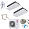 Klimaanlage Komplettset Multisplit LG 1-Weg Kassette 2x3,5kW