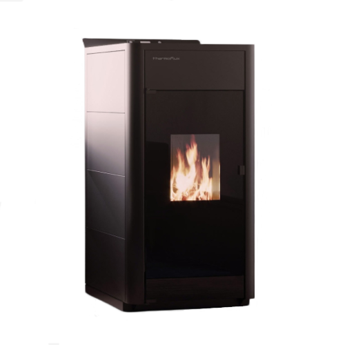 ThermoFlux Pelletkamin mit 25 kW | wassergeführt | klimaworld.com