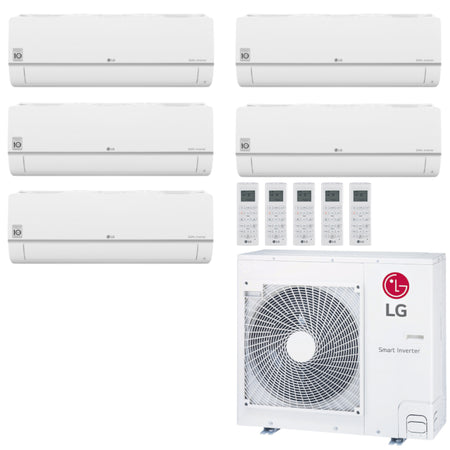 LG Multisplit Klimaanlage Wandgerät oder Deckenkassette 1x1,5+4x2,1kW