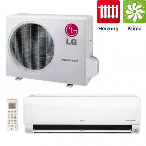 LG Splitklimagerät Delux Smart D09RN Inverter SET 2,5 kW 