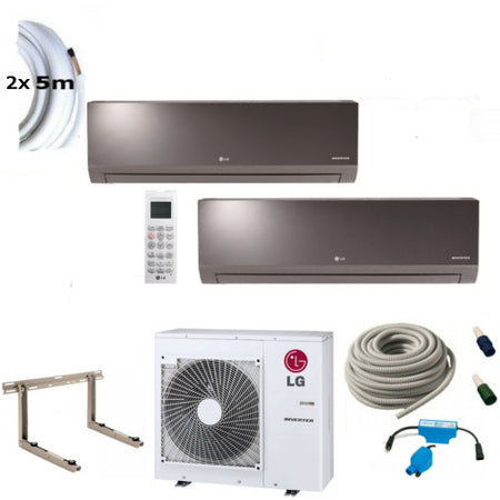 Klimaanlage Komplettset Multisplit LG Energy Wandgeräte 2x7,0kW 
