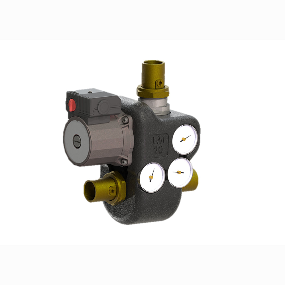Termoventiler Laddomat® 20, R25, UPM3L, 72 °C | klimaworld.com