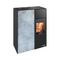 Haas+Sohn | Pelletofen HSP 8 LUCCA-II-RLU, Serpentino | 8kW