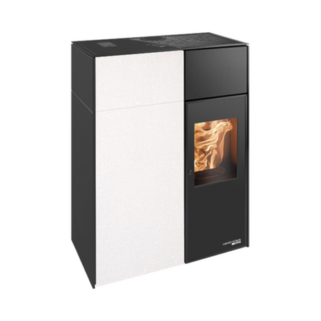 Haas+Sohn | Pelletofen HSP 8 LUCCA-II-RLU, Quarzit | 8kW