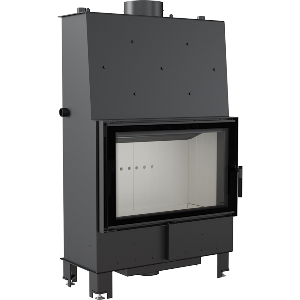 Kratki wasserführender Kamineinsatz Lucy PW 16 | 16 kW | LUCY/PW/16/W  ➔ klimaworlv.com