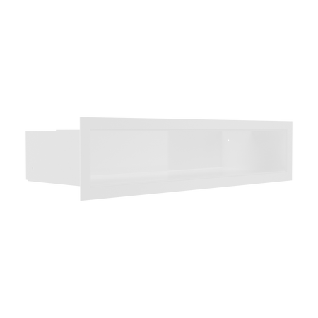 Kratki Lüftungsgitter | 90x400x128mm | weiß | LUFT/9/40/B
