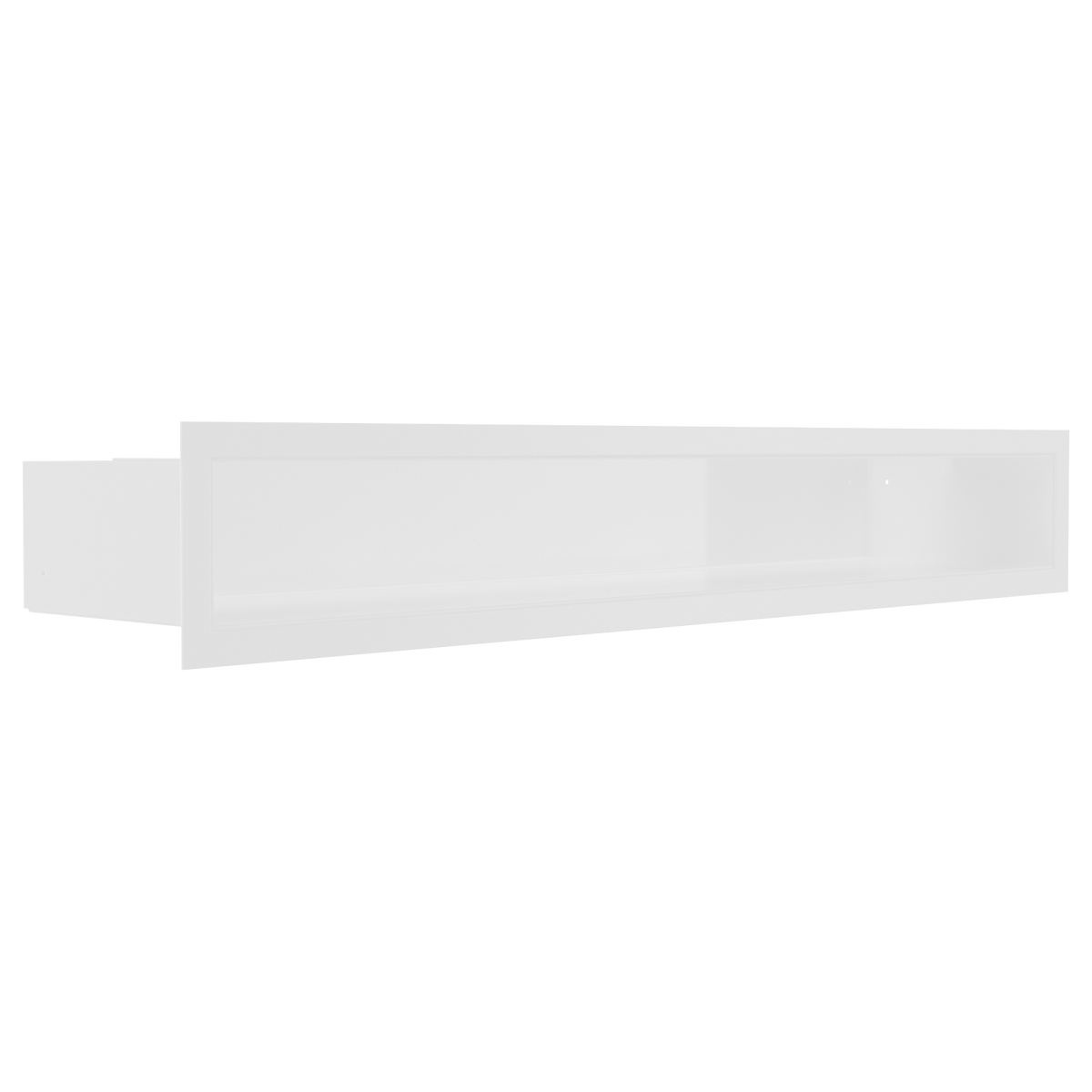 Kratki Lüftungsgitter | 90x600x128mm | weiß | LUFT/9/60/B