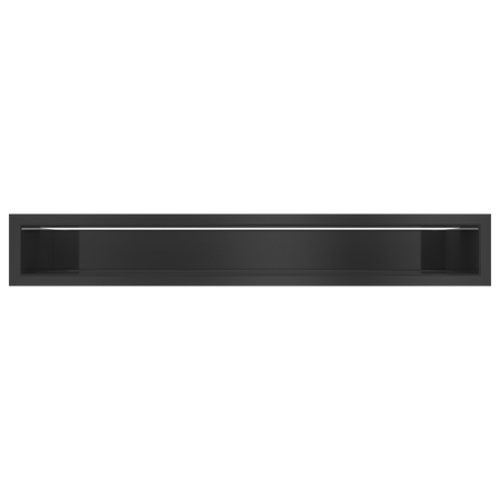 Kratki Lüftungsgitter | 90x1000x128mm | schwarz | LUFT/9/100/C 