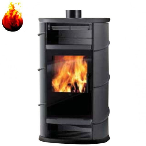 Kaminofen Lux Luftheizer 9 kW Edilkamin Warmluftofen