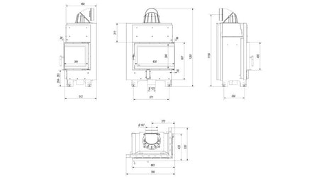 Technische Zeichnung - TFD7-KER \1