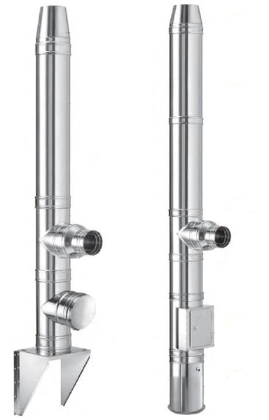 Schiedel Ø 250 mm Doppelwandiges Schornsteinsystem - 4,53m