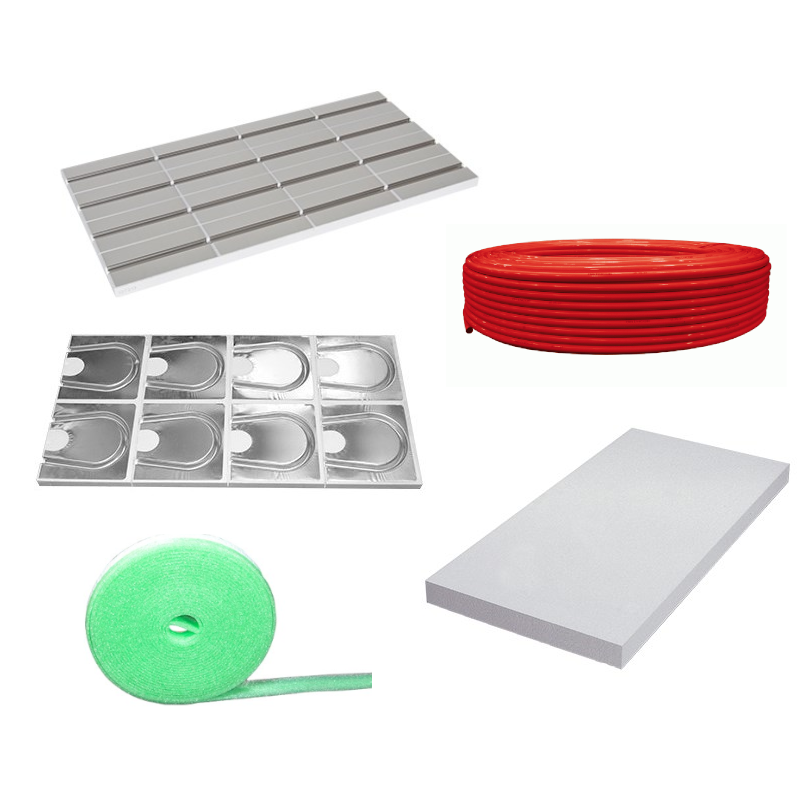 Maincor | Fußbodenheizung Trockenbausystem Basic | 12,5 VA | 10 m² | klimaworlv.com