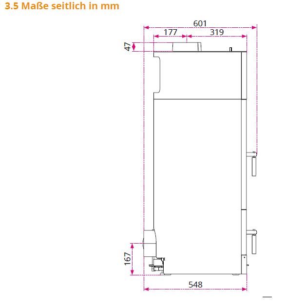 Wasser Holzvergaserofen JUPO Lohengrin Juratherm 18,5 kW Set-4