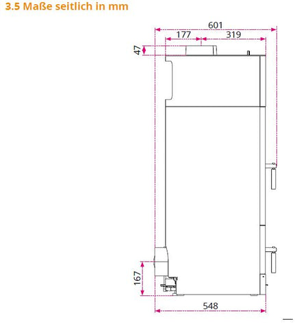 Wasser Holzvergaserofen JUPO Lohengrin Juratherm 18,5 kW Set-4