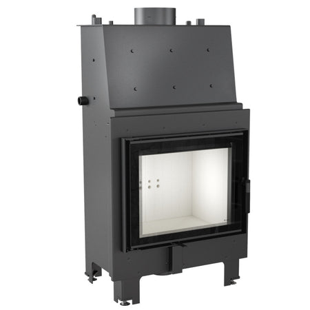 Wasserführender Kamineinsatz MBZ 13 mit Klapptür 13kW 