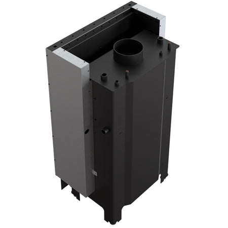 Wasserführender Kamineinsatz MBZ 13 PW mit Hebetür 13kW