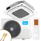 MIDEA Split Klimaanlage Decke | MCA4U-12HRFNX | 3,5 kW | Quick Connect