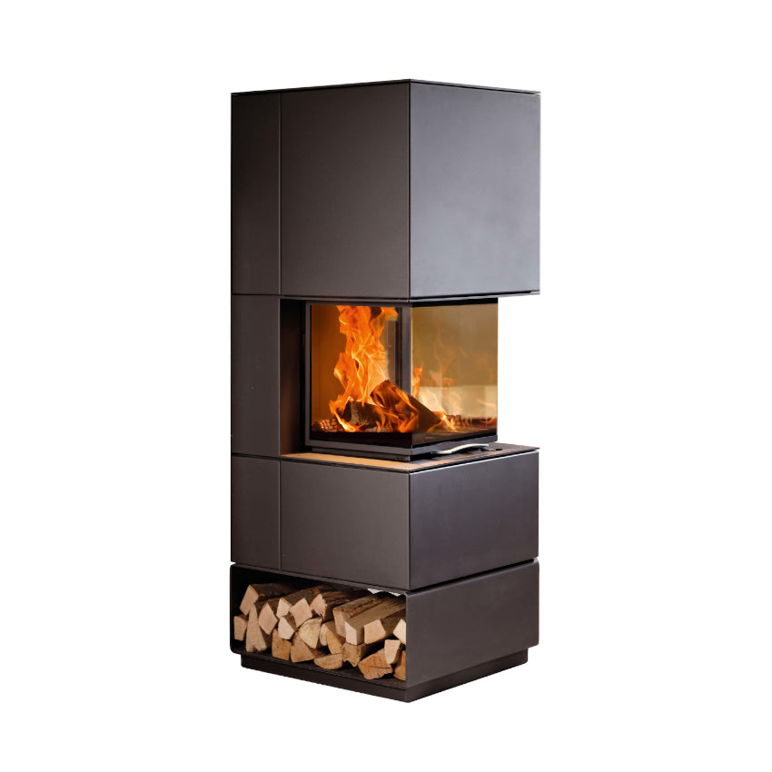 Austroflamm | Designkamin | Mel | Stahl