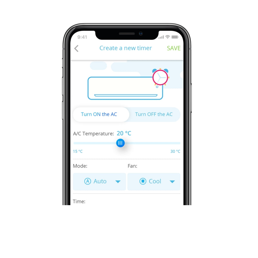 Klimaworld WLAN WiFi Controller für Klimaanlagen unversell