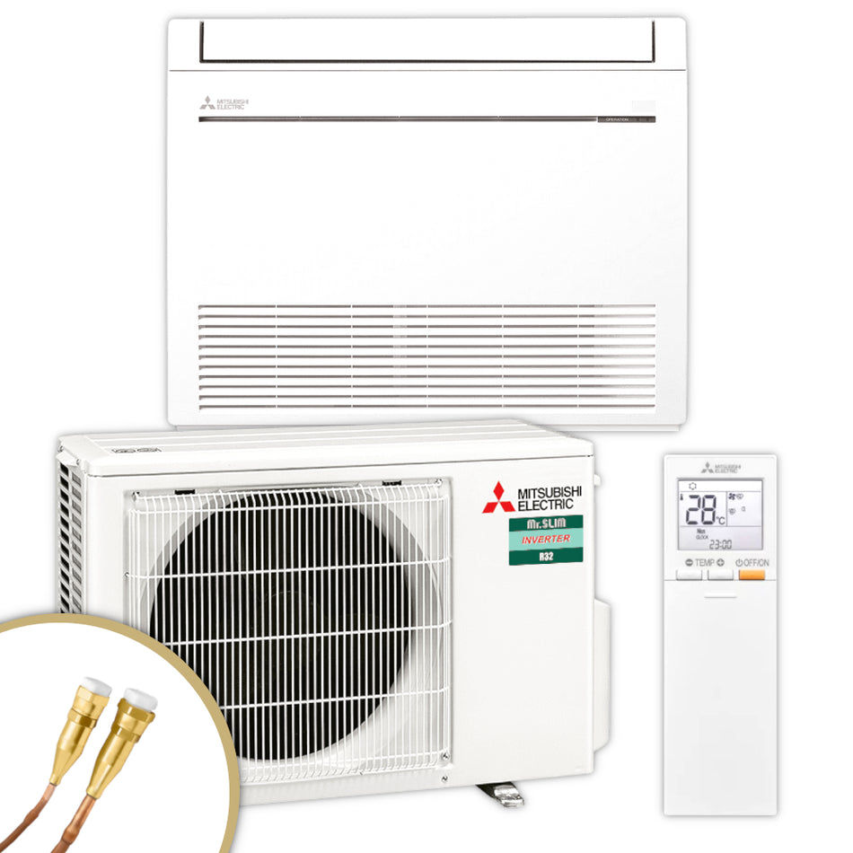 Mitsubishi Split Klimaanlage Truhe SUZ/MFZ-KT25VG | 2,5 kW | klimaworld.com
