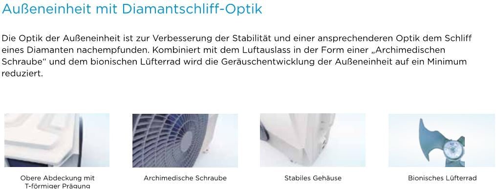 Midea Klimaanlage BLANC 27 Inverter mit 2,7kW