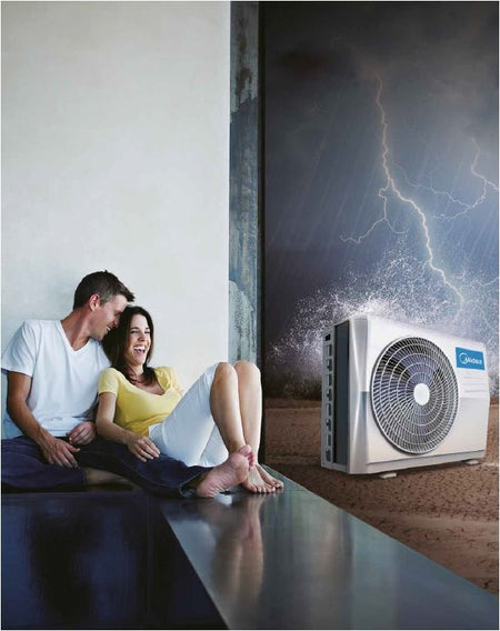 Midea Klimaanlage BLANC 53 Inverter mit 5,3kW und Quick-Connect
