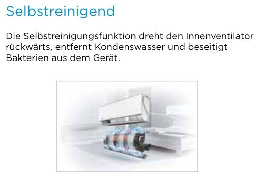 Klimaanlage A++ Midea Monosplit Inverter System Mission 70  7,0kW