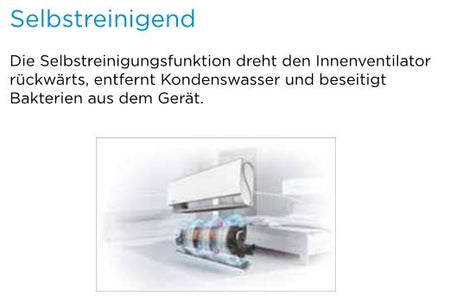 Klimaanlage A++ Midea Monosplit Inverter System Mission 70  7,0kW