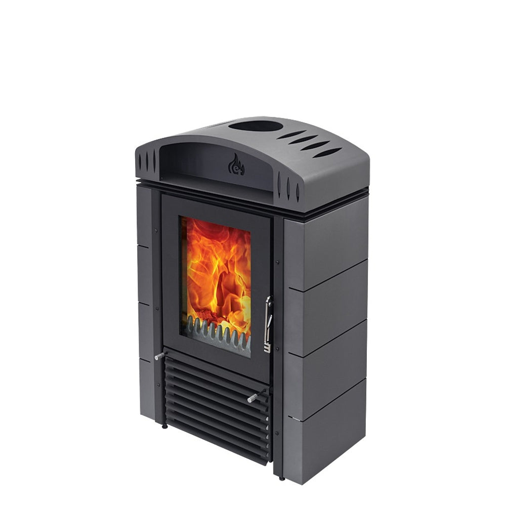 Warmluftkaminofen | Barcelona Metalico | 8 kW 