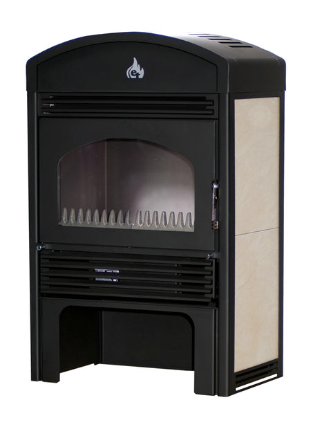 Kaminofen Mijava max obluk Valencia 15 kW Euroteplo