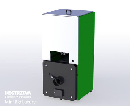 Pelletkessel Mini Bio Luxury mit Lambdasonde 10kW BAFA gefördert hinten