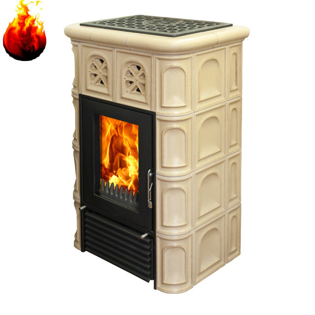 Warmluftkachelofen 10 KW Mini Nova K250 Euroteplo